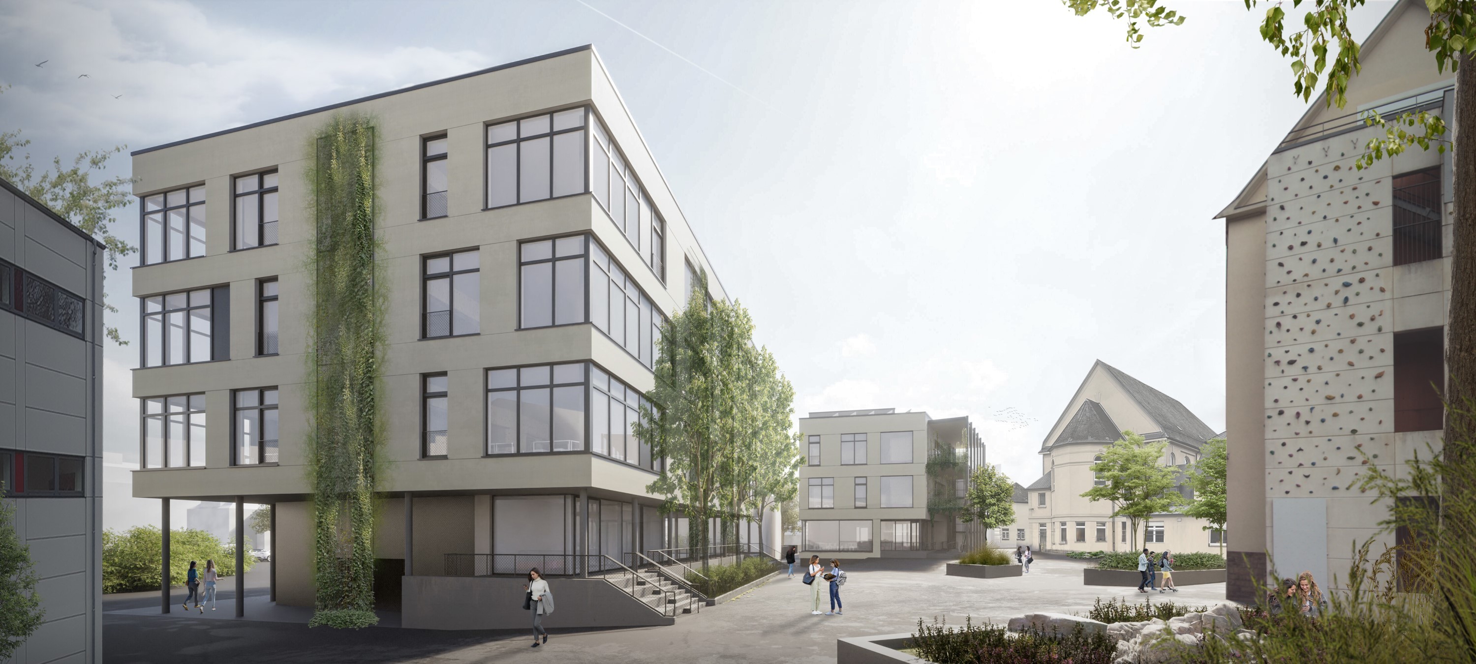 École Privée Sainte-Anne (E & H) | Jonas Architectes